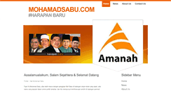 Desktop Screenshot of mohamadsabu.com